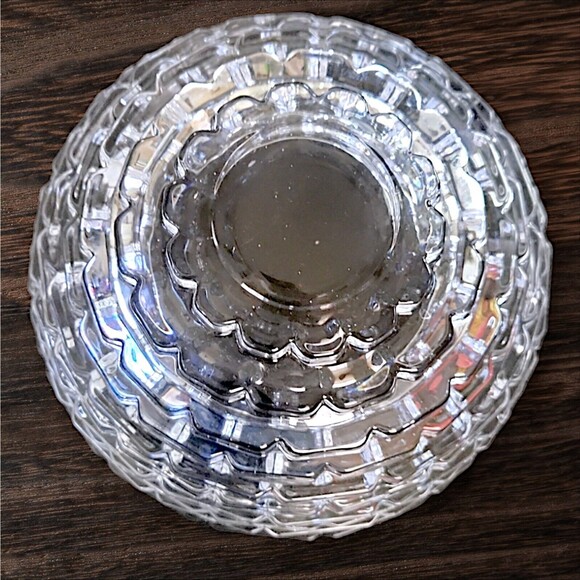 Mikasa bowl Beehive Layered Brick 7 Inch pattern - Picture 5 of 5